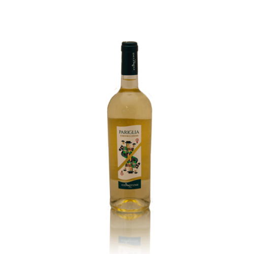 Flasche mit Vermentino di Sardegna, Pariglia, Contini