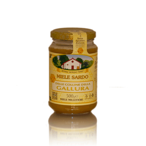 Blütenhonig im Glas, 500 Gramm
