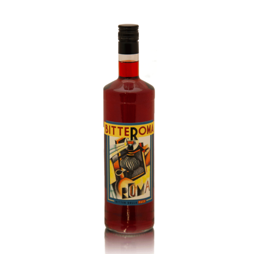 Flasche Bitter Likör Bitteroma