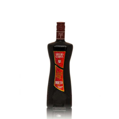 Flasche 0,5 lt Mirto rosso von Silvio Carta, Sardinien