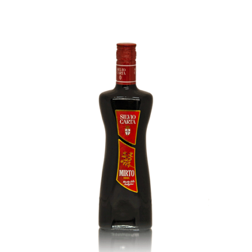 Flasche mit 0,7lt, Mirto rosso von Silvio Carta Sardinien