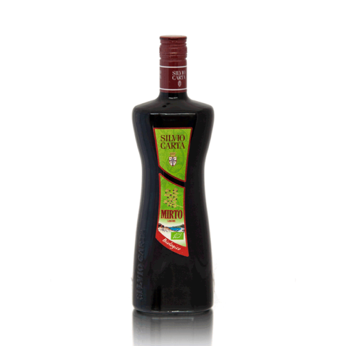 Flasche mit 0,7lt, Mirto rosso von Silvio Carta Sardinien