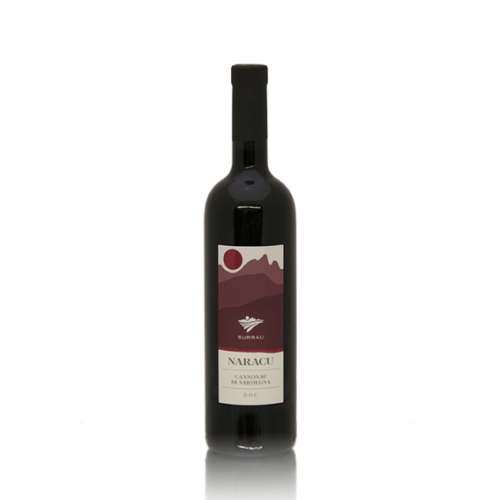 Flasche mit Nuracu Cannonau von Surrau