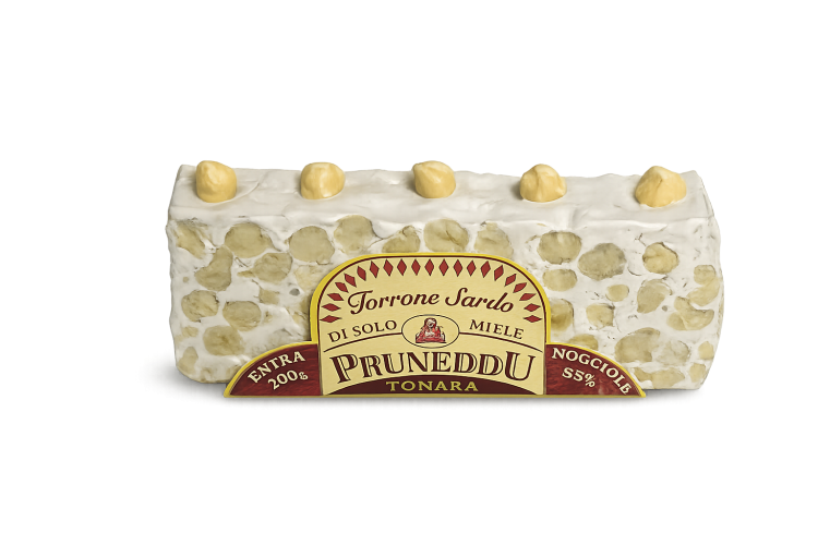 torrone with hazelnuts