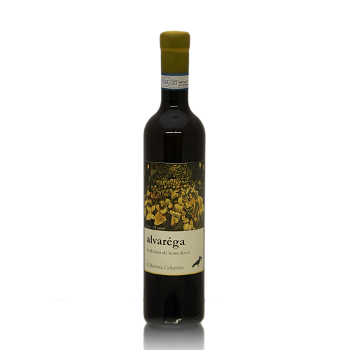 Flasche mit 0,5lt Malvasia, ein bekantner Dessertwein aus Sardinien