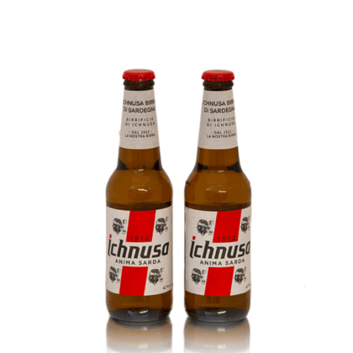 Flasche Ichnusa Bier 0,33