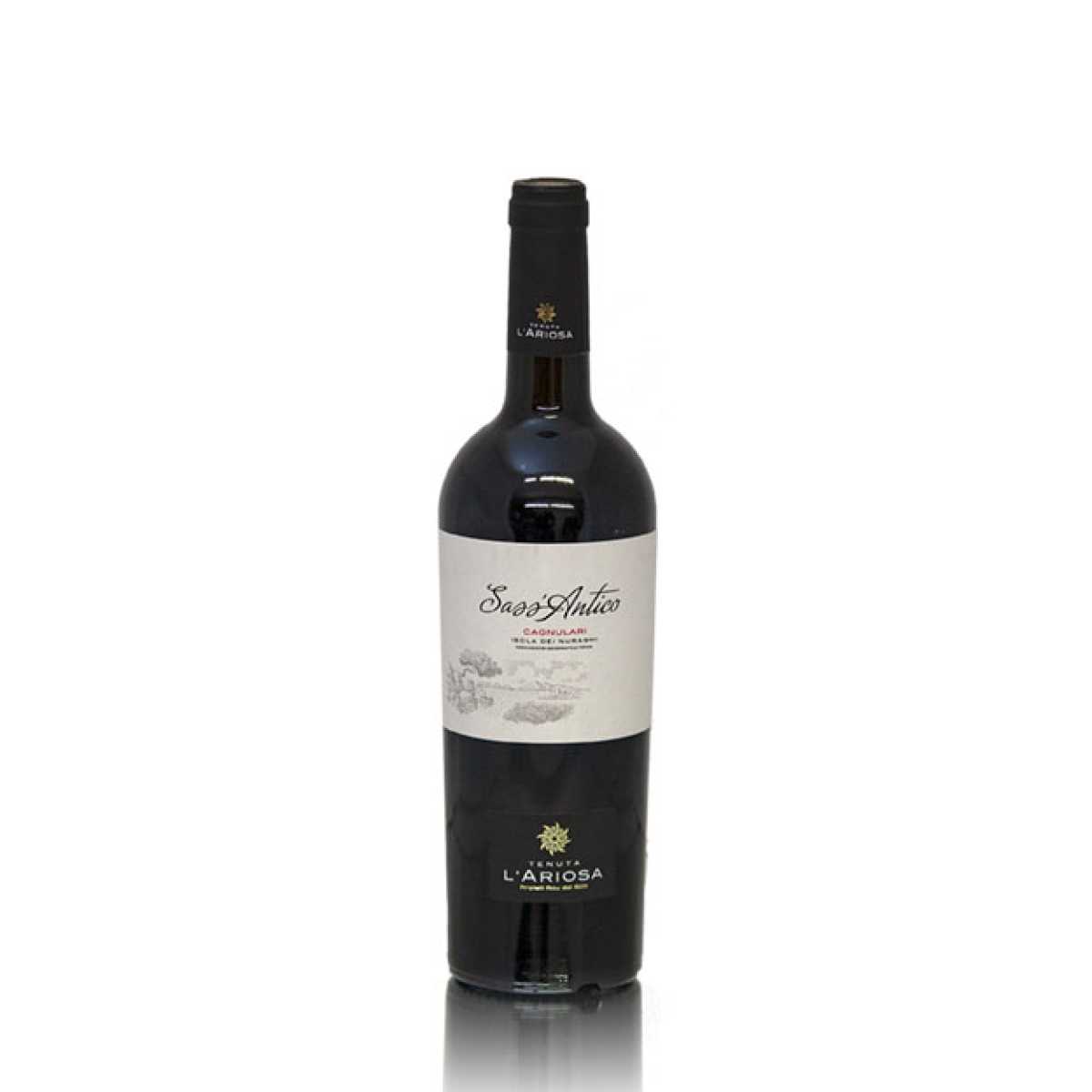 0,75 rotwein sass antico ein echter cagnulari aus sardinien