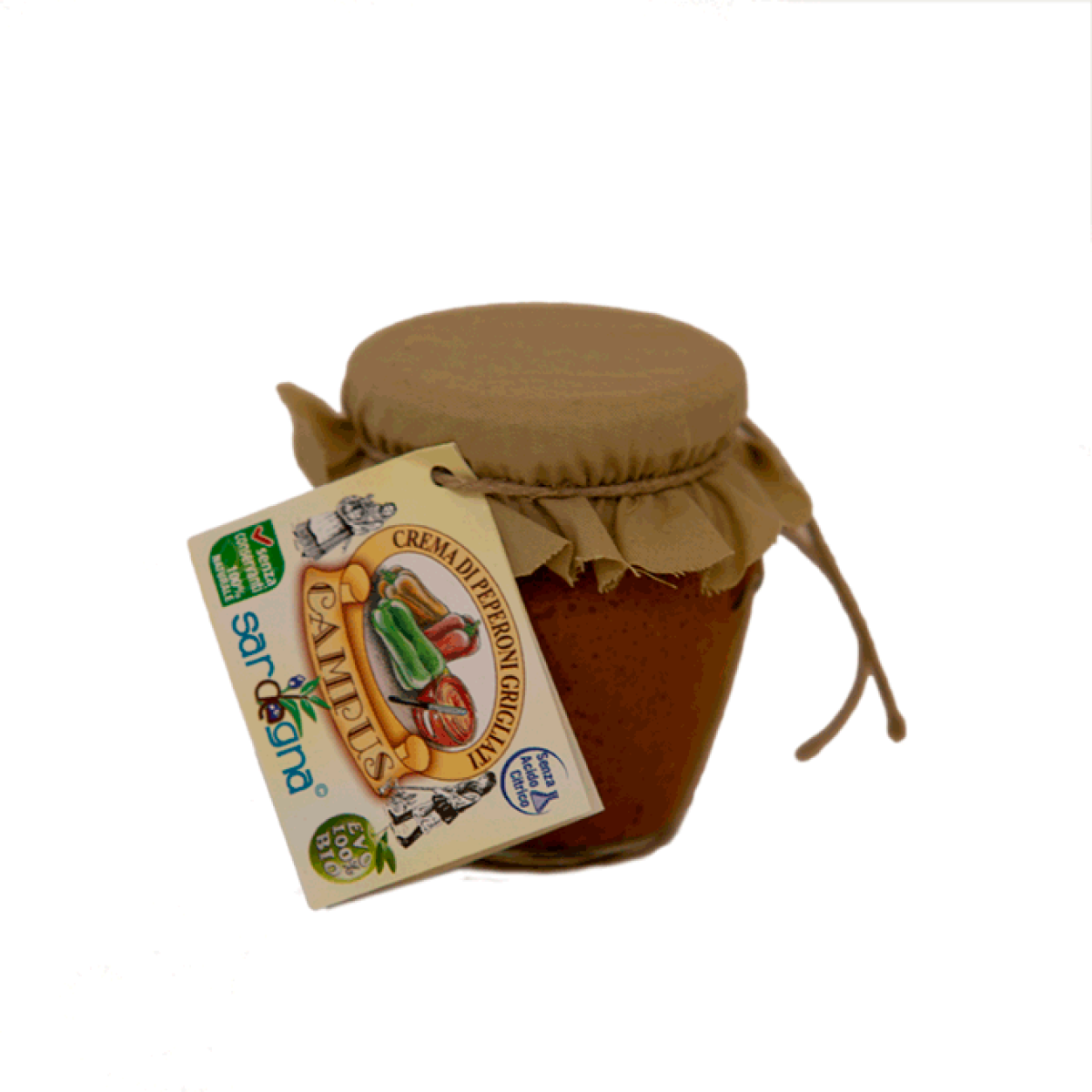 Creme aus gegrillten Peperoncini