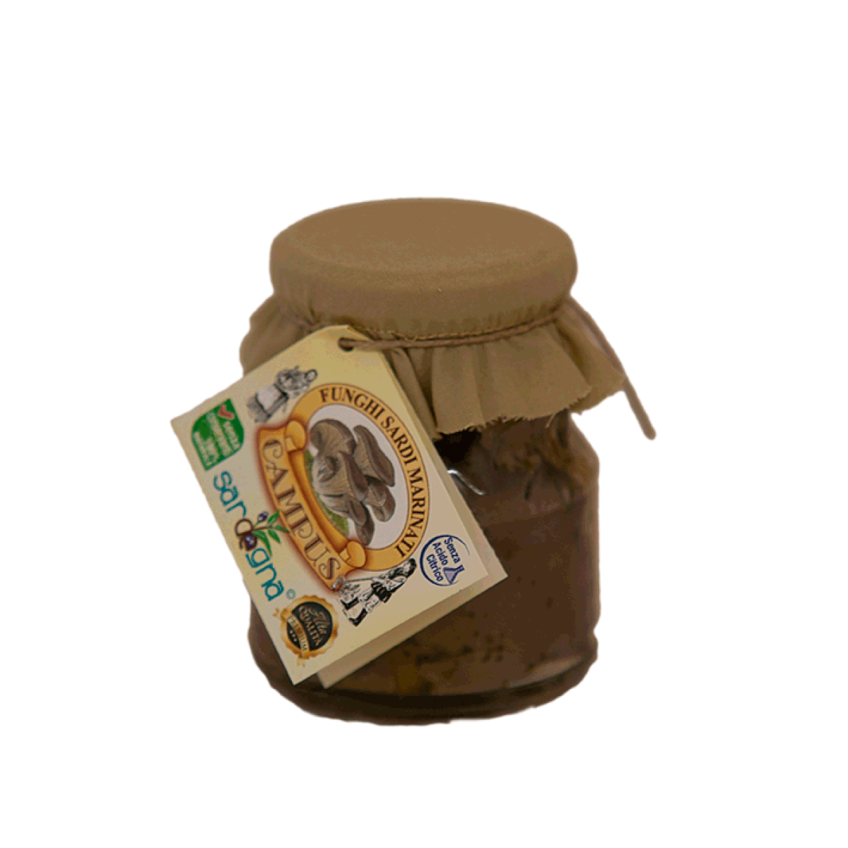 marinierte Pilze aus Sardinien