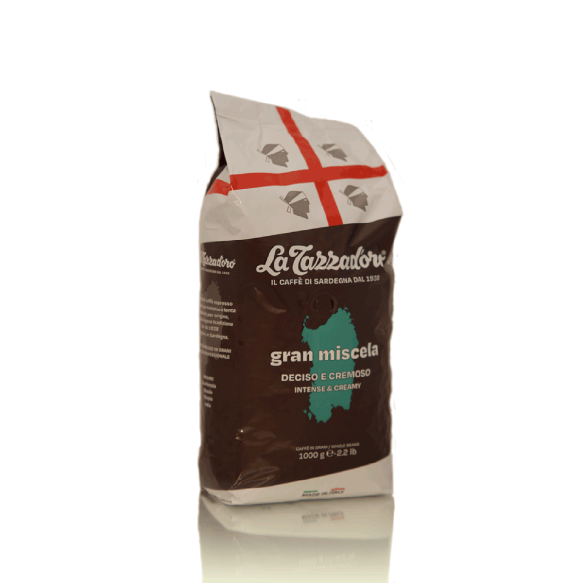 Gran Miscela Kaffee, ganze Bohne, 70% Robusta, 30% Arabica