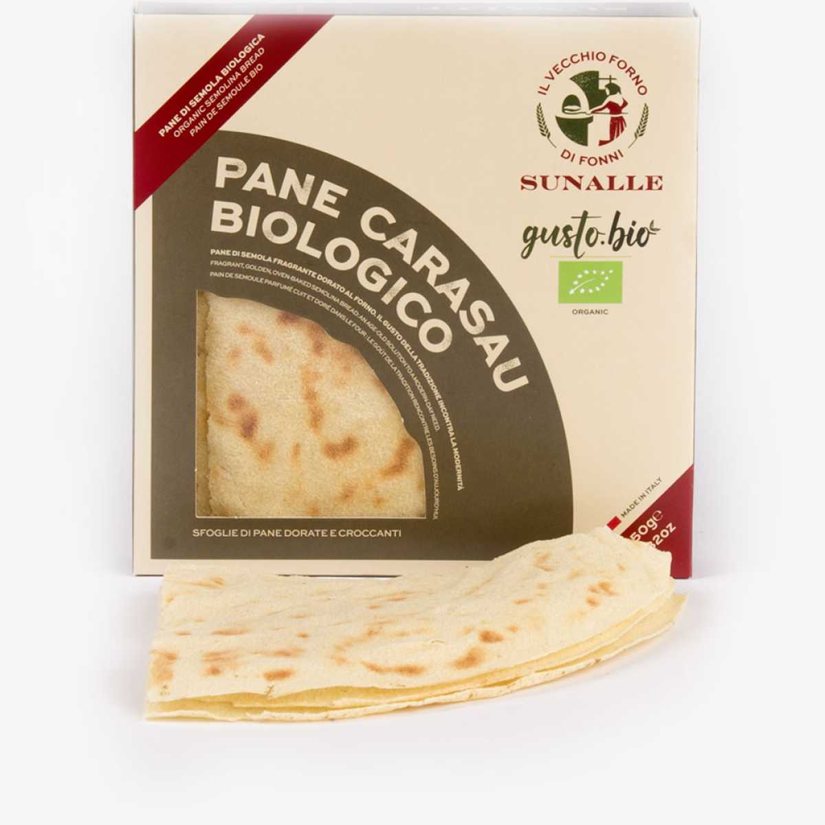 sardisches Fladenbrot, Pane Carasau bio, 300 Gramm