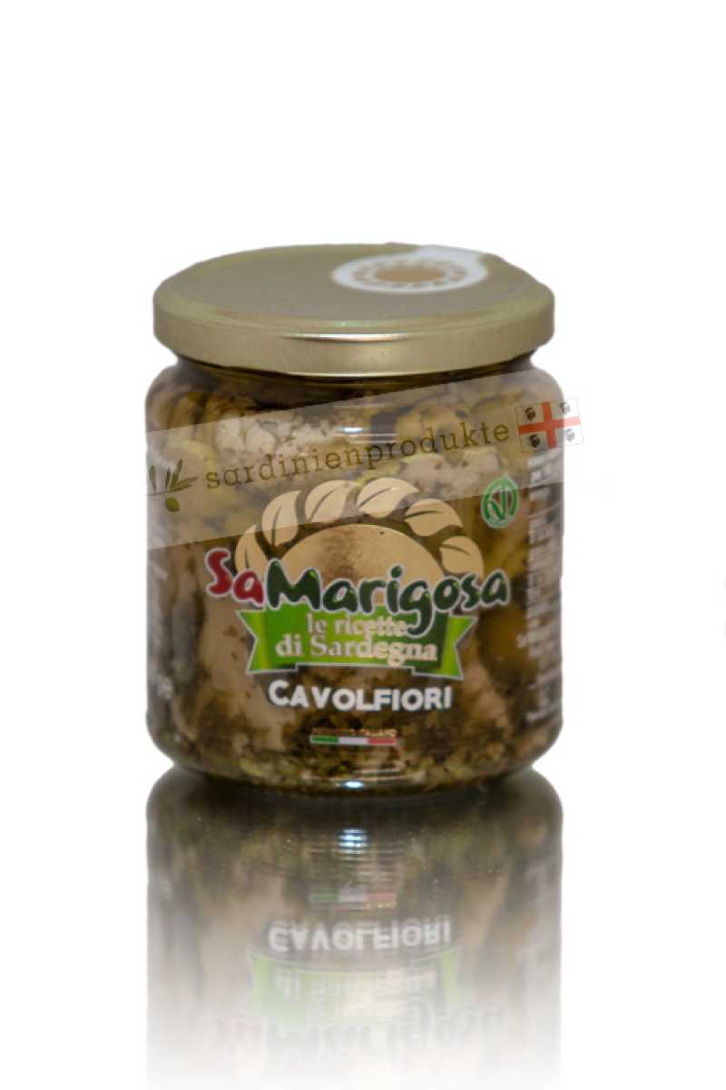 Glas mit 280g Karfiol Antipasti