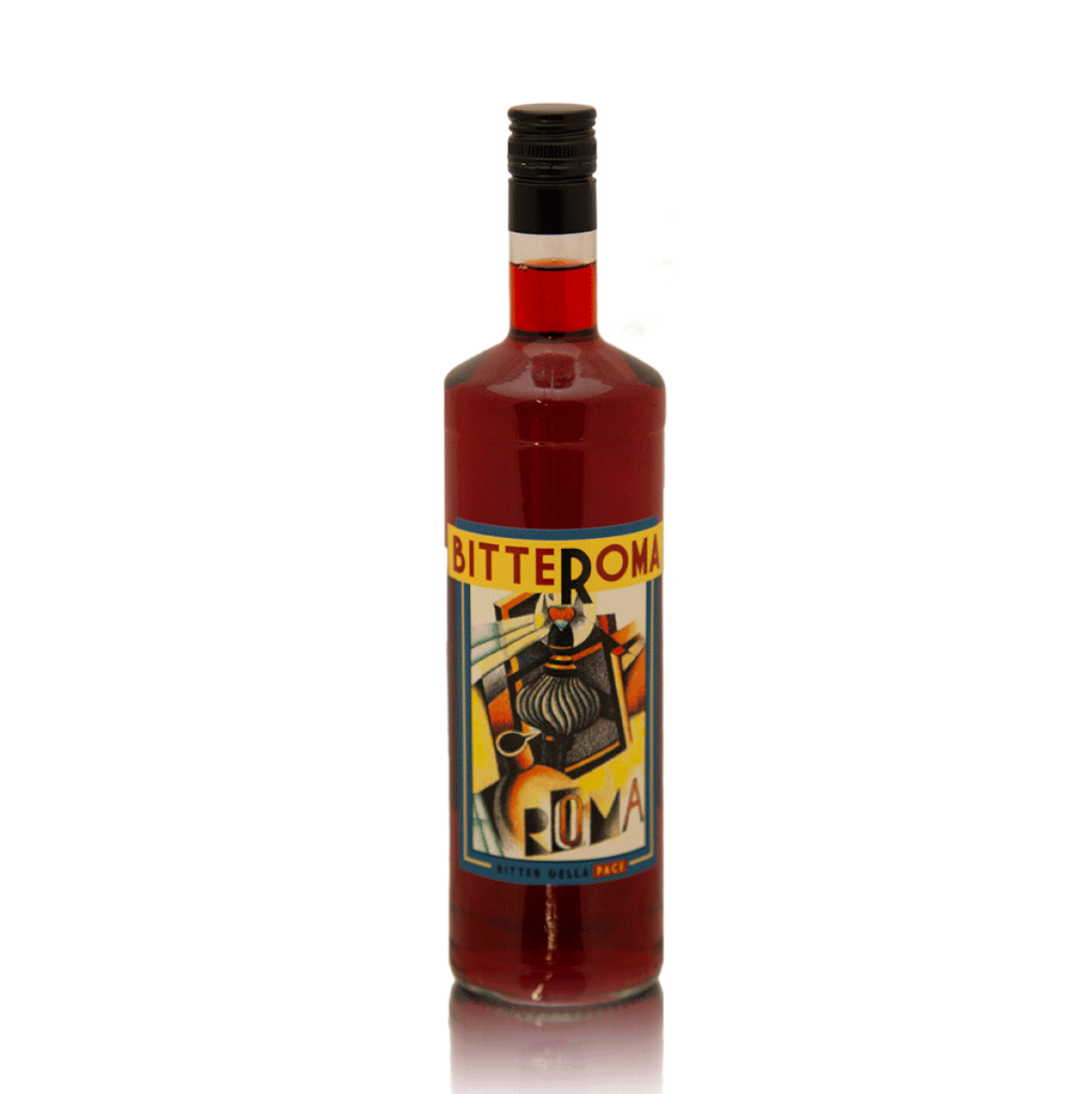 Flasche Bitter Likör Bitteroma
