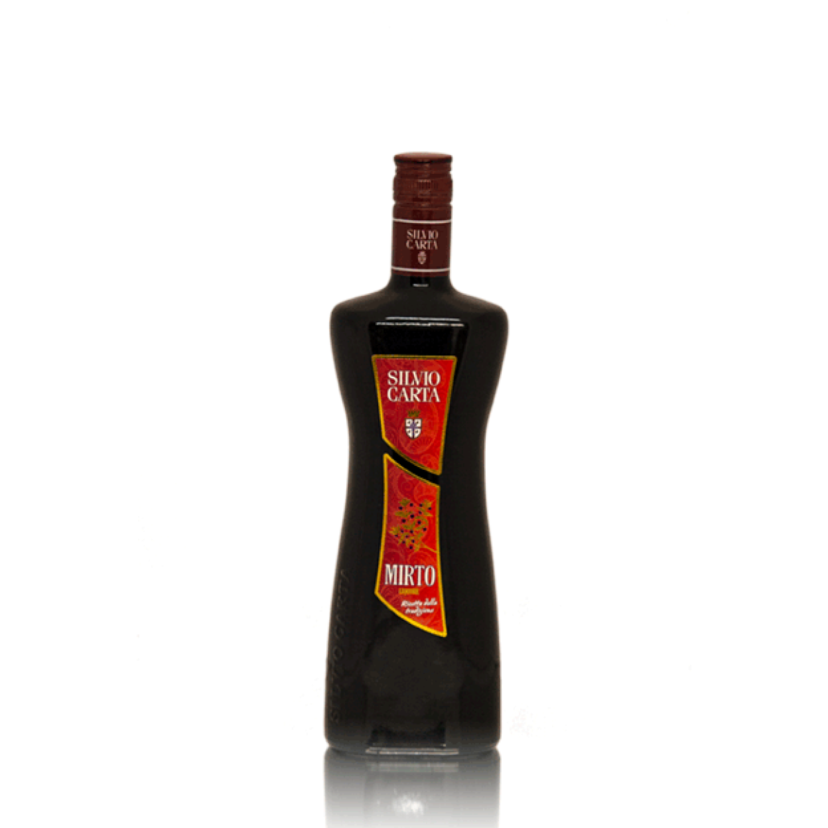Flasche 0,5 lt Mirto rosso von Silvio Carta, Sardinien