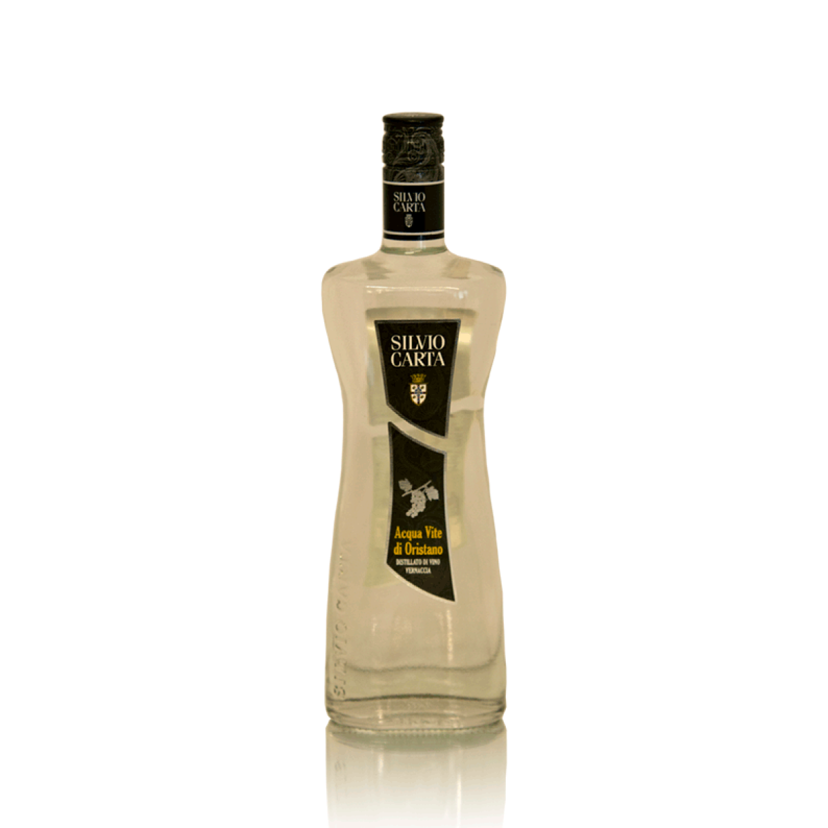 Flasche 0,7 lt, Acqua Vite di Oristano, Silvio Carta, Sardinien
