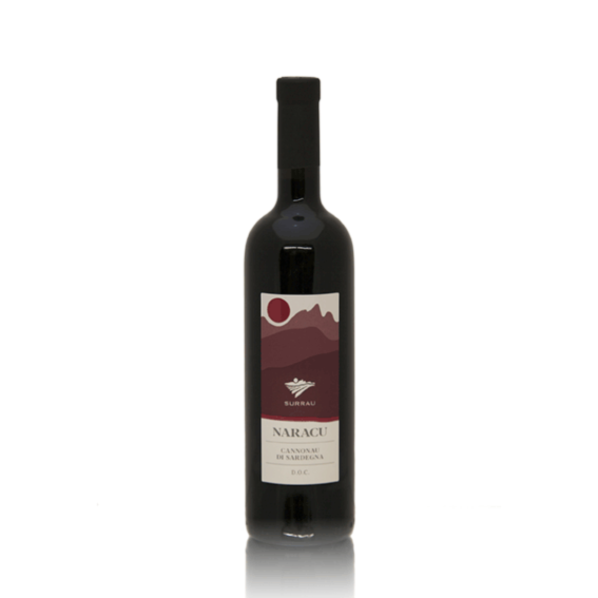 Flasche mit Nuracu Cannonau von Surrau