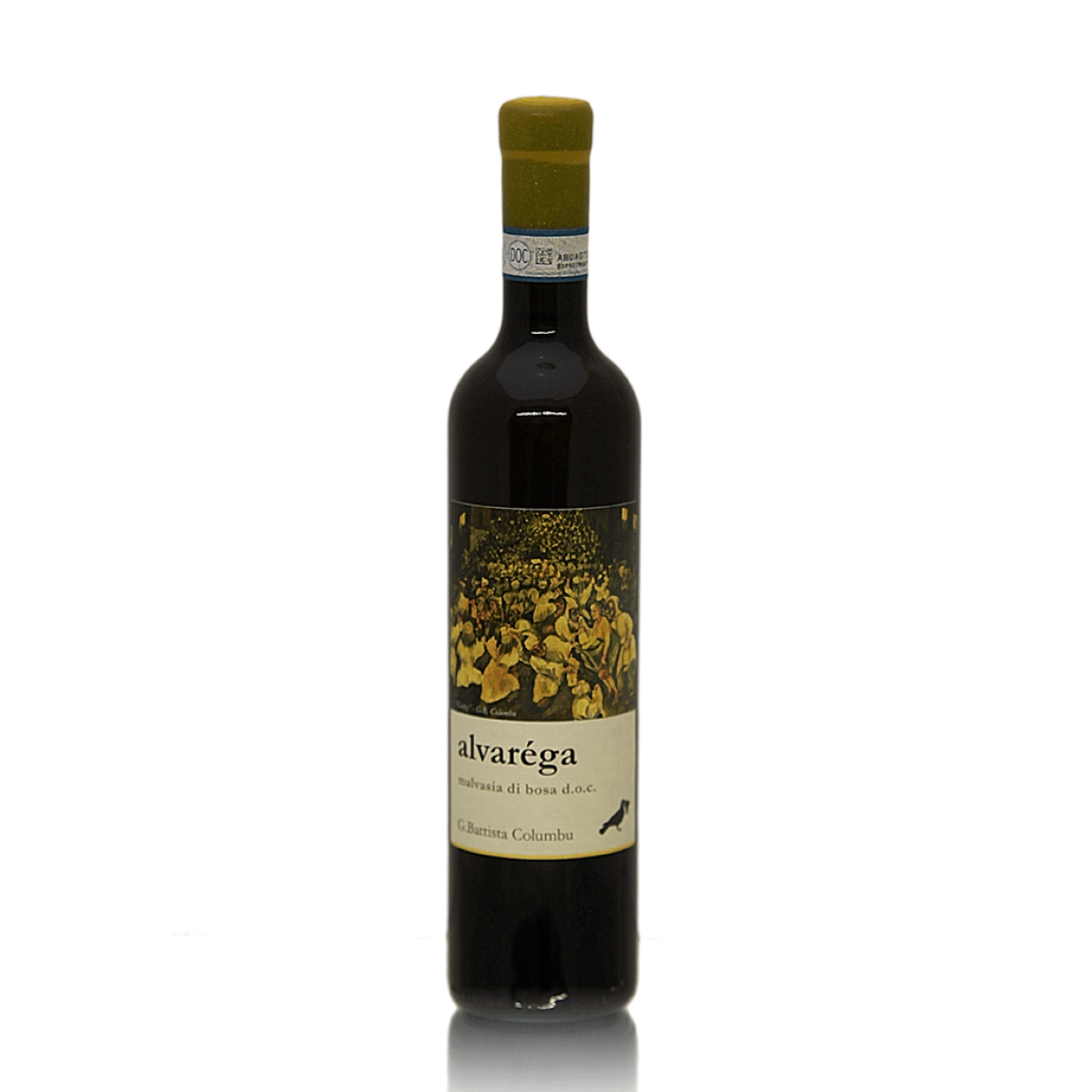 Flasche mit 0,5lt Malvasia, ein bekantner Dessertwein aus Sardinien