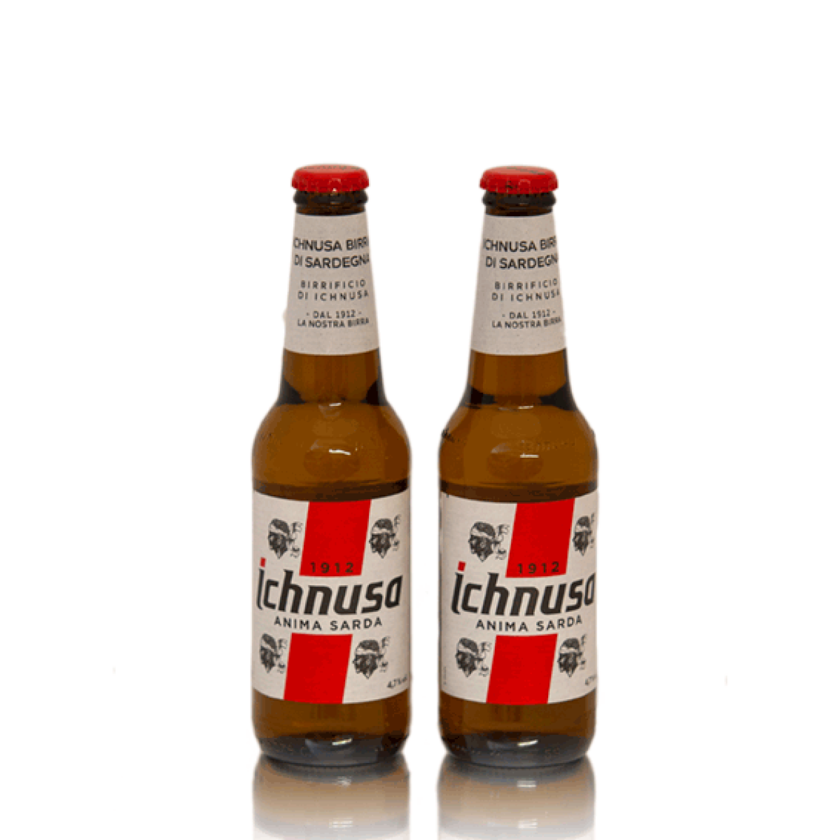 Flasche Ichnusa Bier 0,33