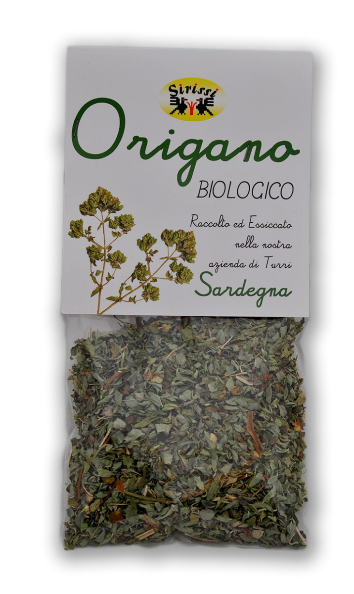 Säckchen mit getrocknetem Oregano