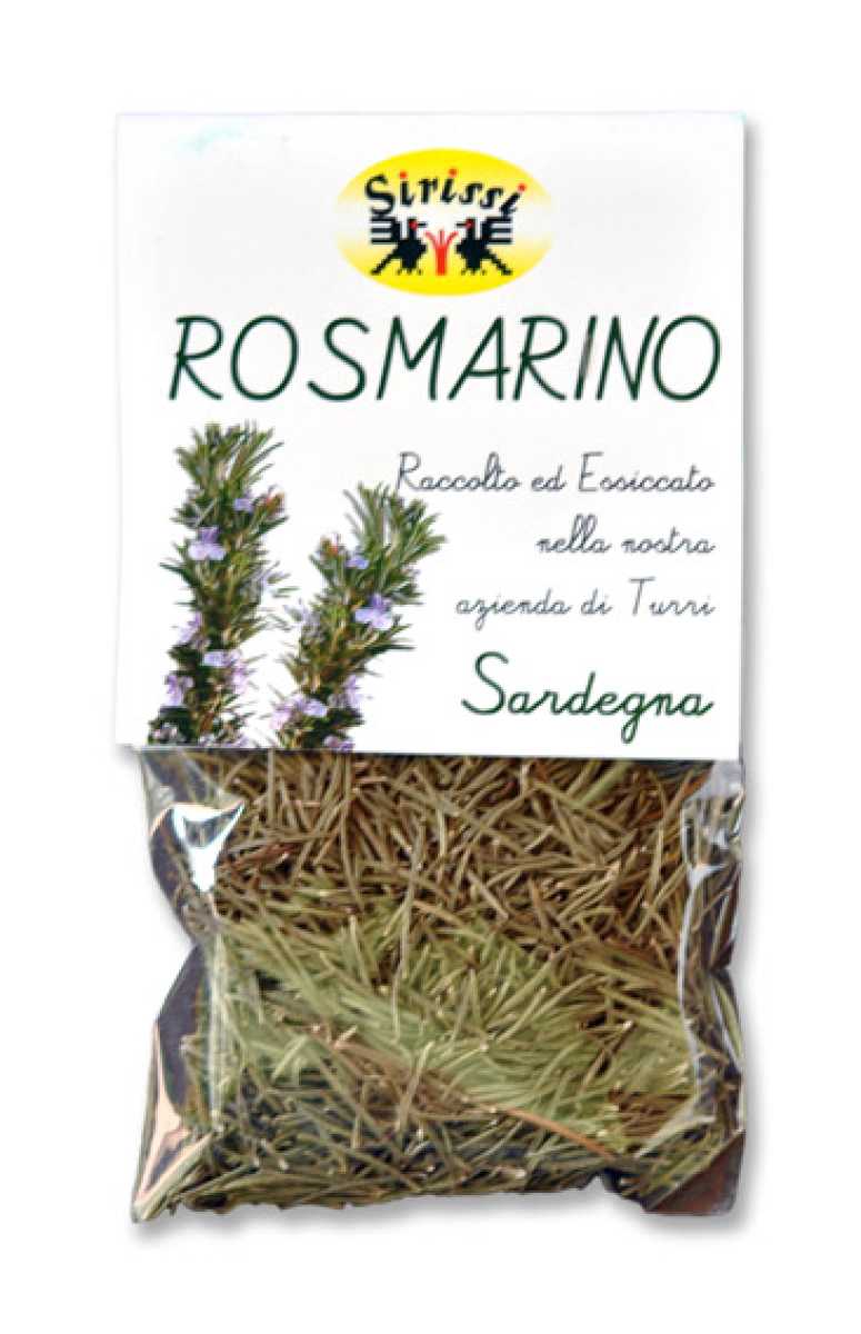 Säckchen mit getrocknetem Rosmarin