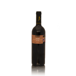Flasche Rotwein Locoe, Sardinien