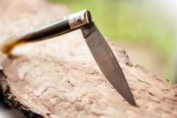 Coltello sardo, damasco