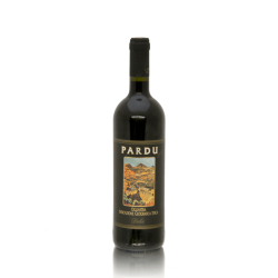 Bottle of Pardu sweet red wine